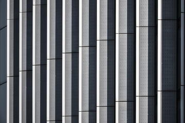 Metallic architectural abstract pattern  