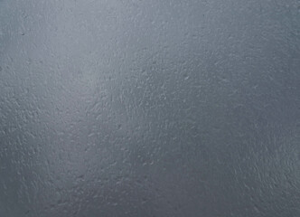 Raindrops on the window pane