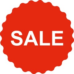 Set of new labels in red isolated on white background. Vector illustration