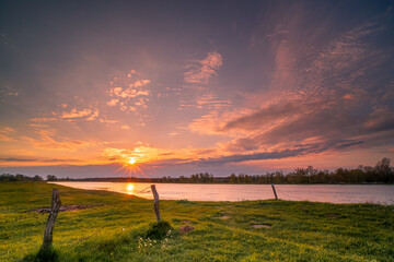Zachód nad Bugiem  © Sawek