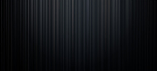 Black curtain wall with spotlight texture abstract background vector illustration - obrazy, fototapety, plakaty