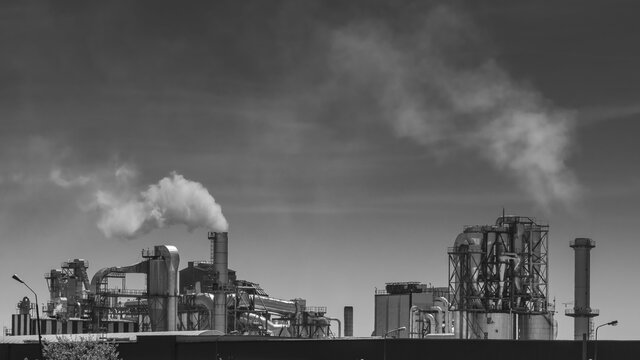 factory mielec emissions to the atmosphere environmental protection greenhouse gases greenhouse effect climate warming suspended dust benzene sulfur oxides acid rain air pollution