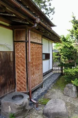 Fototapeten 日本の古い家と庭の風景 © masamasa3