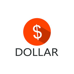 dollar bill icon inside an orange circle
