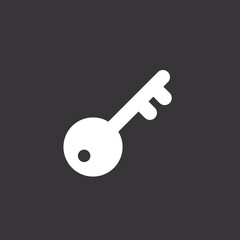 Key vector icon