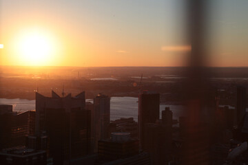 Fototapeta na wymiar View from the city of New York