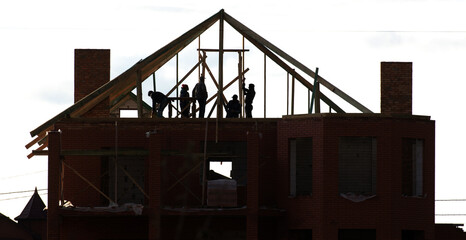 house roof construction