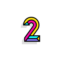 Colorful Vector Chisel Number 2