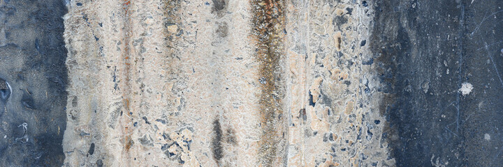 Rusted and weathered metal board texture