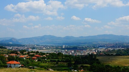 City landscape photo to kardzhali in bulgaria