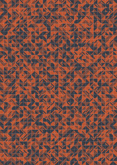 Abstract Geometric Pattern generative computational art illustration