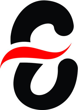 E letter logo vector design