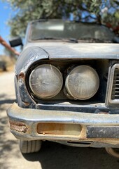 old rusty car
