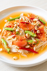 papaya spicy salad - somtam