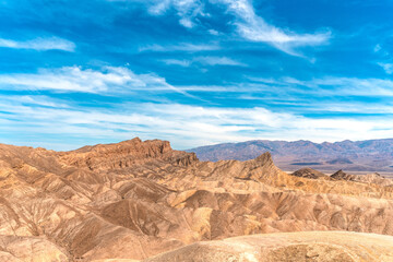 Mountains and hills in Zabritski Point, Death Valley
