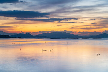 広島県廿日市市地御前の朝