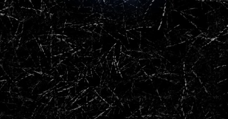 White and grey stripes floating over black background, backgrounds and abstract concepts