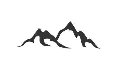 Mountain peak logo