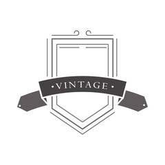 vintage badge template