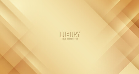 Abstract modern light gold background with copy space. Luxury and elegant concept design with golden line. - obrazy, fototapety, plakaty