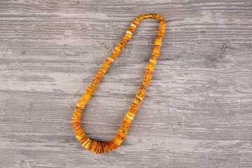 Untreated amber treatment beads
