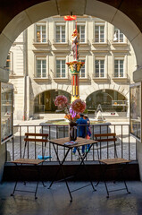 Obraz premium View of the streets of Bern