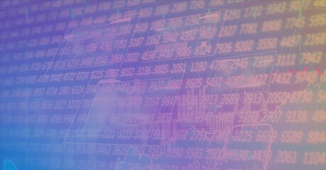 Composition of financial data processing over stock exchange readings