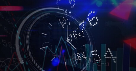 Composition of numbers processing and scope scanning in background
