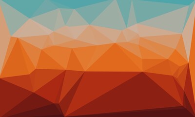 multicolored polygonal and prismatic background