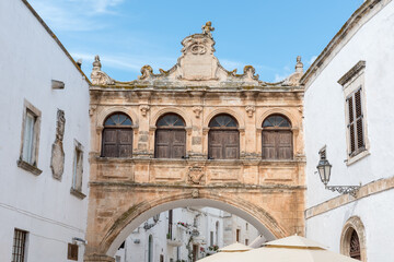 Ostuni Puglia streets buildings