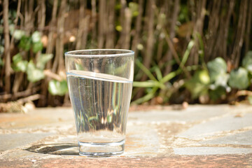 Vasos desafiando a leyy de la gravedad