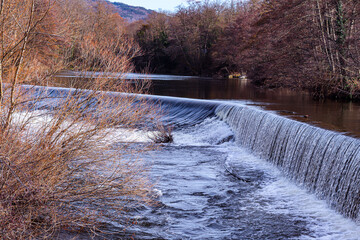 river in winter