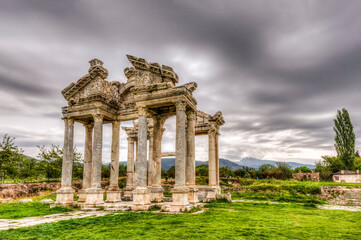 Fototapeta na wymiar The Ancient City of Aphrodisias in Turkey
