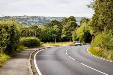 road in the countryside