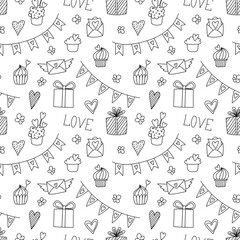 seamless pattern for Valentine's day