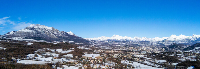 Obraz na płótnie Canvas Altos Alpes Gap França