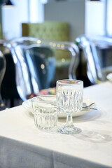 table setting for a dinner