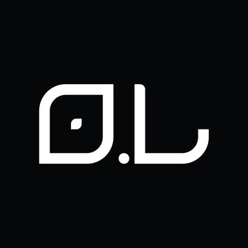 OL Logo monogram abstract design template