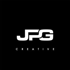 JPG Letter Initial Logo Design Template Vector Illustration