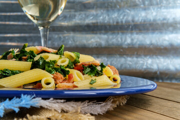 Italian Bacon Sausage Penne