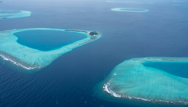 Malediven von Oben