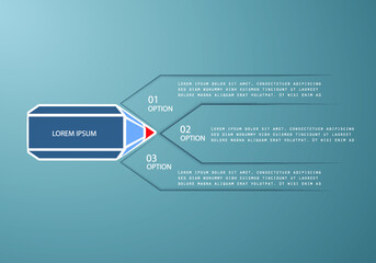 Set of different charts and templates for infographic 