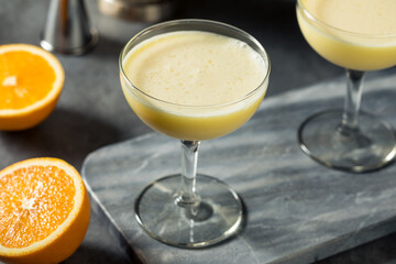Refreshing Boozy Golden Dream Cocktail