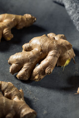 Raw Brown Organic Ginger Root