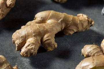 Raw Brown Organic Ginger Root