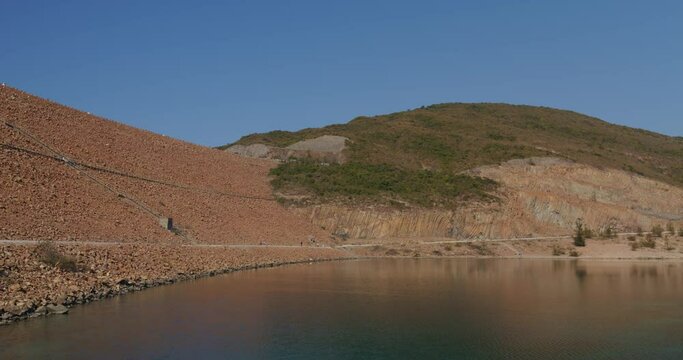 High Island Reservoir in Hong Kong Geo Park