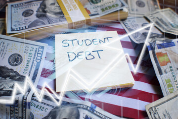 Student Loan Debt In The United States Soaring Due To Ignorance About The High Interest Rates On The Loans Taken Out.  