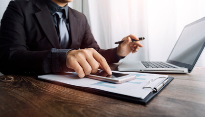 Social media interactions on mobile phone. concept with notification icons of social media....