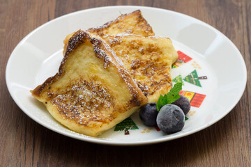 フレンチトースト 朝食プレート 