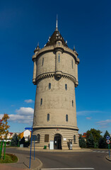 Fototapeta na wymiar View of Water Castle, emblematic monument of town Drobeta Turnu-Severin, Romania.